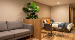 simple studio space division