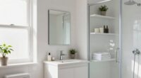 small apartment bathroom organization