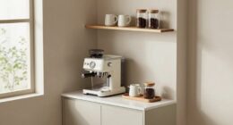 small apartment coffee station