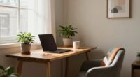 small apartment work balance