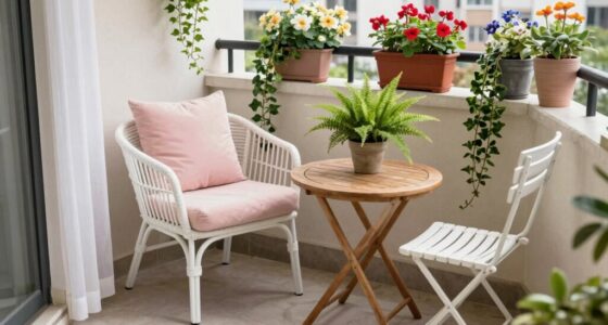 small balcony furniture tips