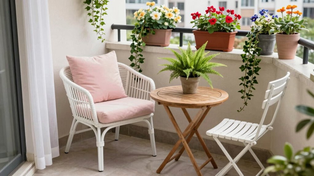 small balcony furniture tips