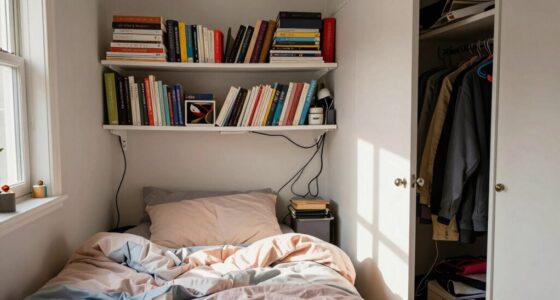 small bedroom organization tips