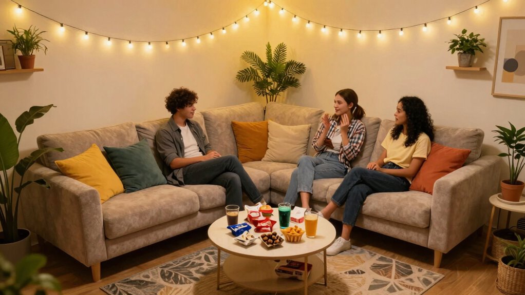 small cozy versatile entertaining