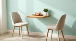 small studio breakfast nook