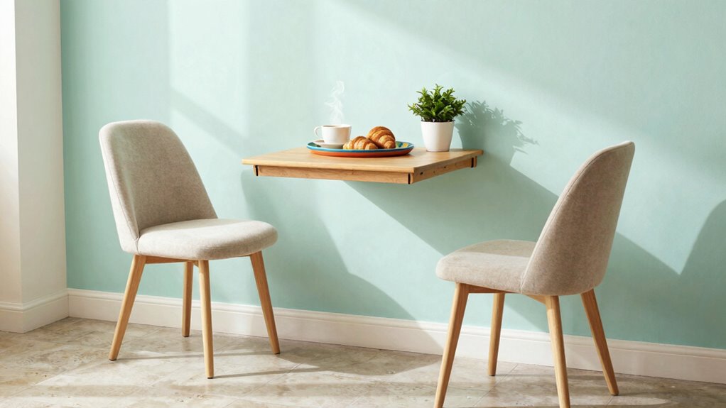 small studio breakfast nook