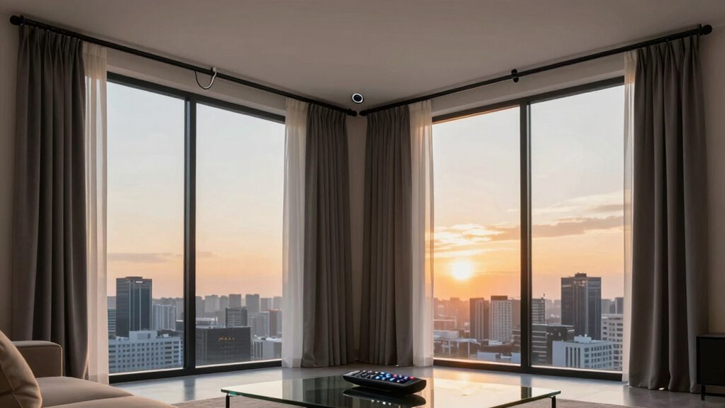 smart secure curtain automation