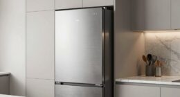 space saving refrigerator features