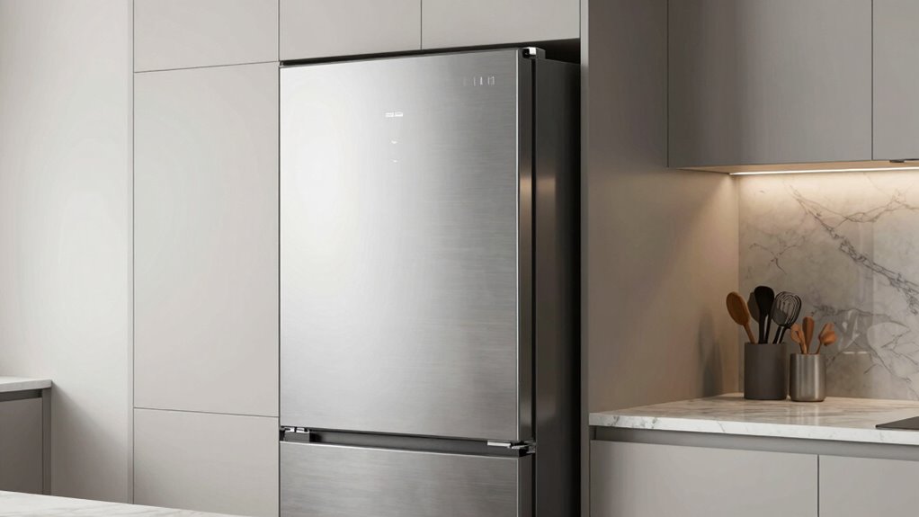 space saving refrigerator features