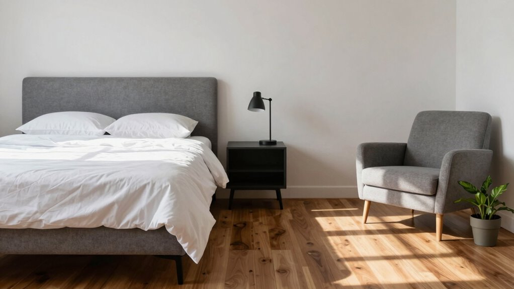 strategic bed placement enhances space