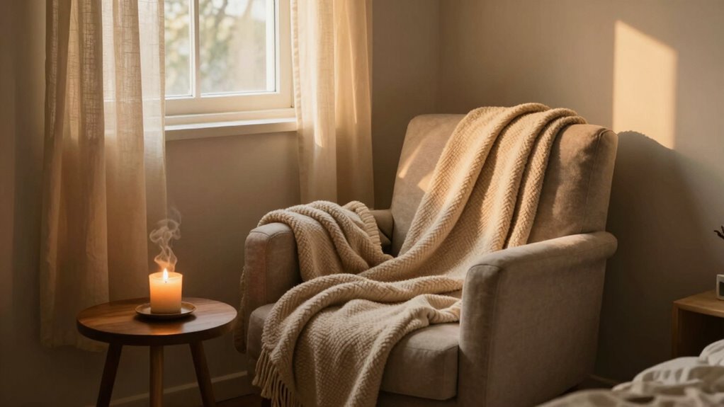 use cozy warm accents