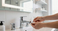 2 Easy Swaps Made Her Bathroom’s Existing Features Look Brand New