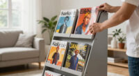 9 Magazines Racks That Turn Reading Material Into Decor