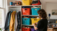 A Basic ’90s Closet Became the Most Useful Spot in the Entire House