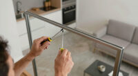 A Glass Partition Turns a 270-Square-Foot Studio Into a Proper One Bedroom