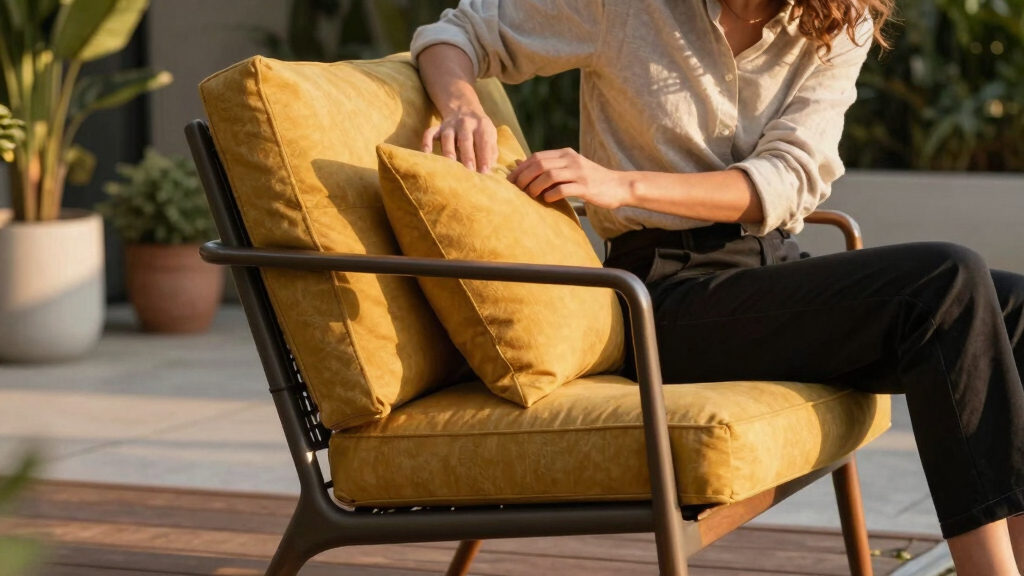ALDI Just Dropped a Chic $50 Mid-Century Outdoor Chair That Looks Like Styles I’ve Seen for $300