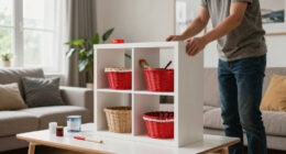 An IKEA KALLAX Got a $40 DIY Redo and Now It Looks Boutique