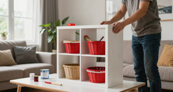 An IKEA KALLAX Got a $40 DIY Redo and Now It Looks Boutique