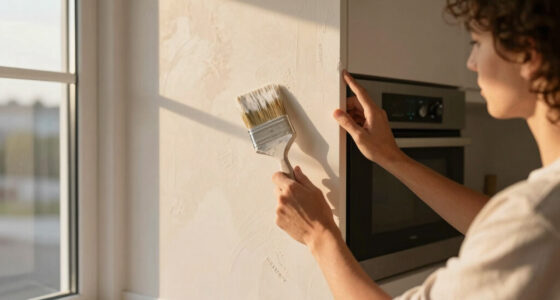 Before & After: Out With the Faux Tuscan Kitchen, In With the Elegant Plaster Work