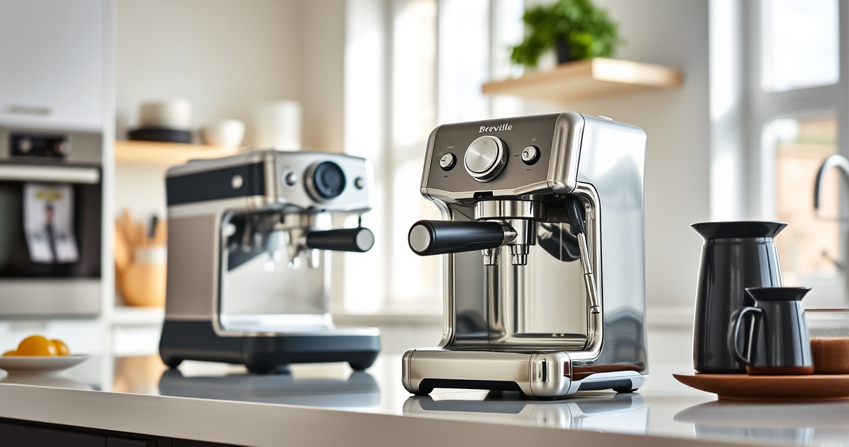 Best Breville Espresso Machines for Small Counters