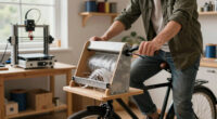 Bike-Powered Shredder Makes Short Work of 3D Printer Waste