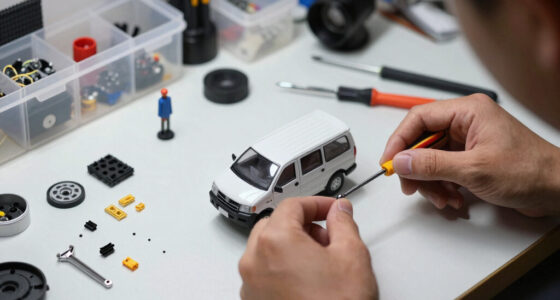 Building a 1:150 scale Toyota ProBox Micro Remote Control Car