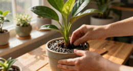 Houseplant hacks: does putting gravel at the bottom of pots improve drainage?