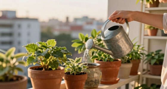 How to Water Container Plants in June Without Needing to Water Every Day –and Keep Them Thriving