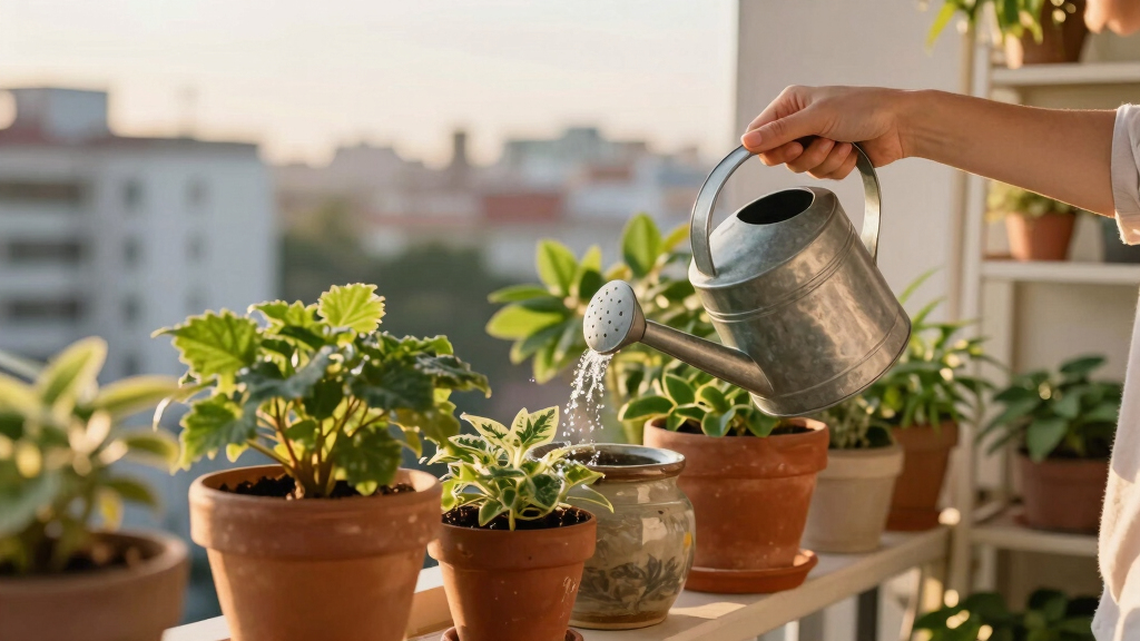 How to Water Container Plants in June Without Needing to Water Every Day –and Keep Them Thriving