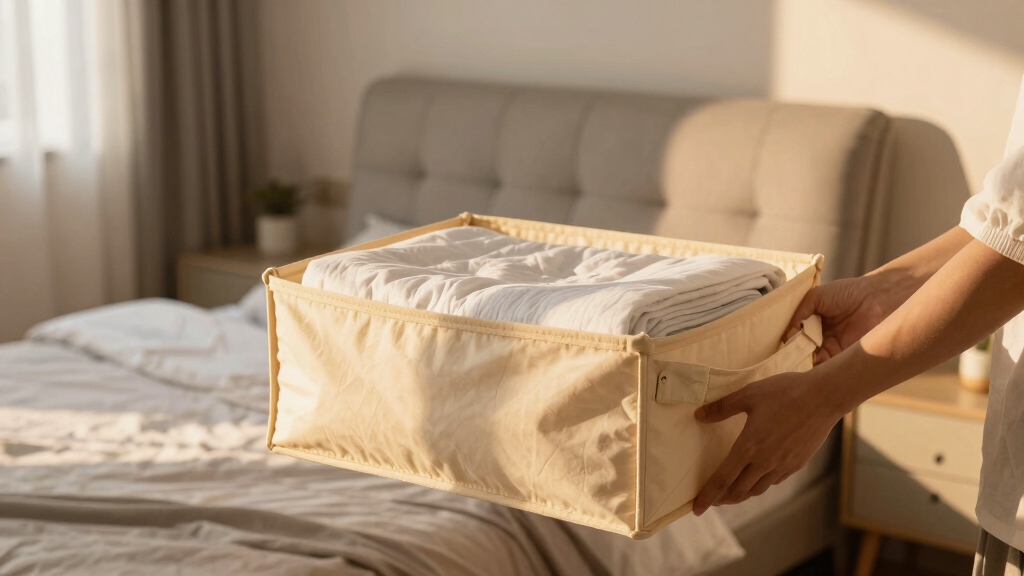 I Finally Found a Small-Space-Friendly Way to Store My Sheets (for Only $35!)