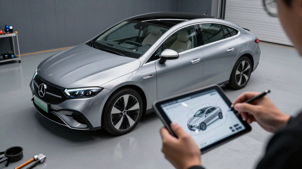 Mercedes-Benz Unveils New Luxury EV Design Details…In Arizona