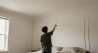 Picture Rail Molding Made Their 140-Square-Foot Bedroom Feel Taller