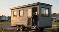 Preowned Terra Urban: A 316 Sq. Ft. Modern Tiny House on Wheels by Tru Form Tiny