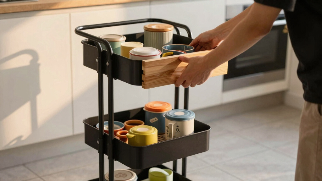 Rolling Storage Cart w/ Drawer Just $13.79 on Amazon