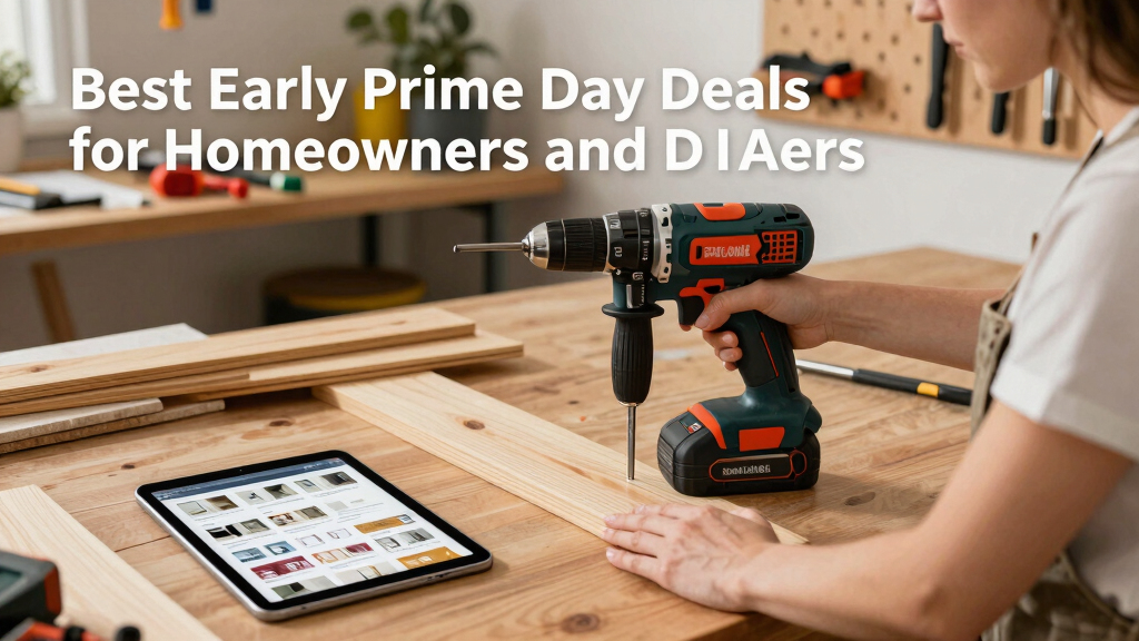 The Best Early Prime Day Deals for Homeowners and DIYers