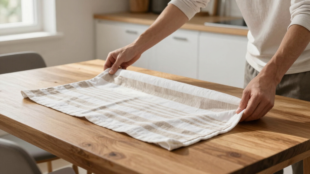 The Best Tablecloths on the Internet, Starting With a $6 Neutral Stripe