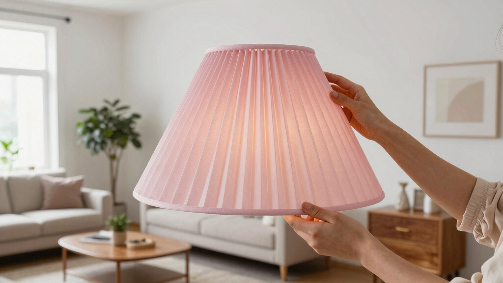 The Pleated Pink Lamp That's About to Be Everywhere