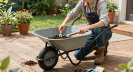 The Wheelbarrow Garden Chair Trick Every Gardener Should Know About