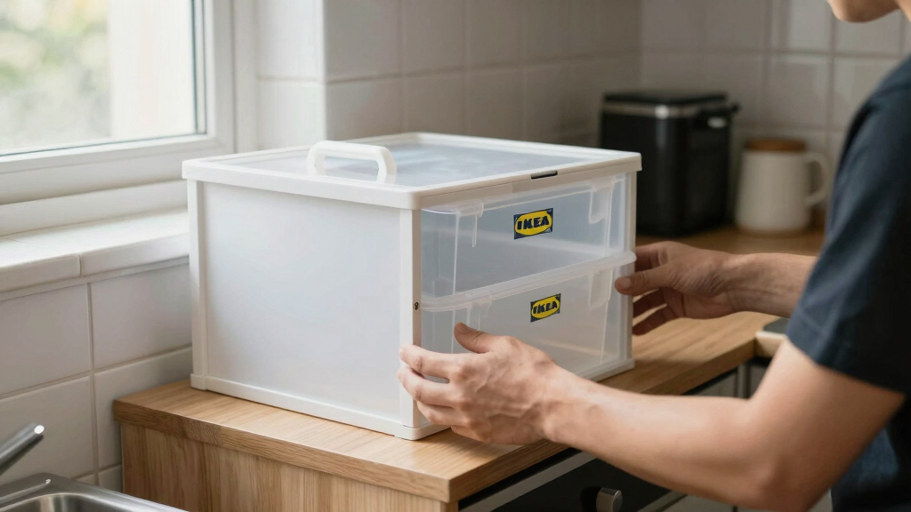 This $9 IKEA Storage Hack Is Perfect for When You Have Zero Counter Space