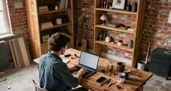 This DIYer Transformed a Crumbling 1940s Shed Into a Dream Home Office