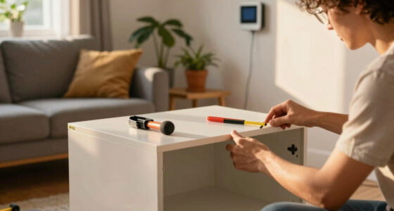 This Small Home Didn’t Have Room for an Office — An IKEA Cabinet Solved That