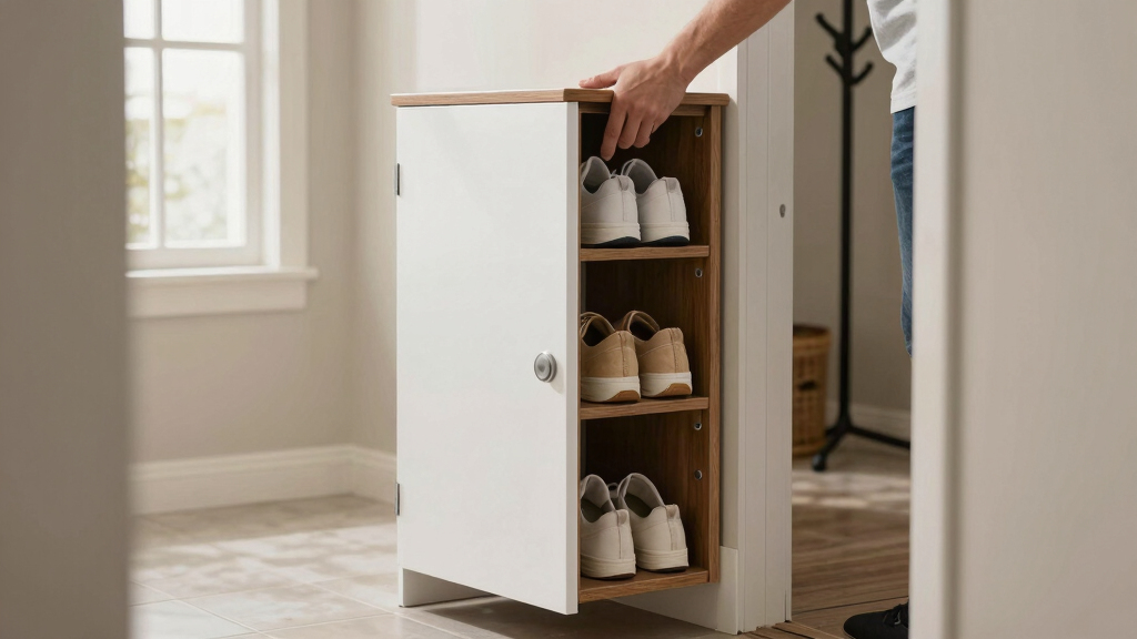 This Space-Saving Gem Solved My Narrow Entryway’s Shoe Storage Problem (and It’s on Sale!)
