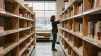 Vacant supermarket in Portland converted into library facility by Hennebery Eddy