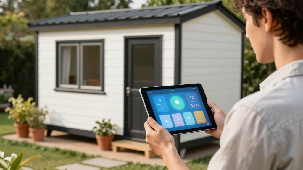 Villa Max: A 10-Ft-Wide Farmhouse Park Model Tiny Home by Tru Form Tiny