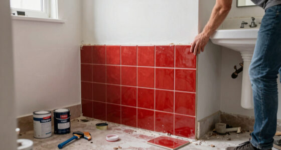A Dingy Bathroom Gets A Bright, Farmhouse Redo In 5 Days For Only $800