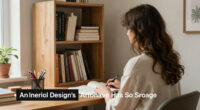 An Interior Designer’s Art Nouveau Home Office Has So Much Clever Storage