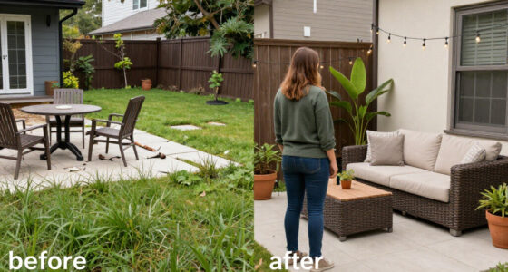 Before And After: A Sad Backyard Becomes An Outdoor Living Room