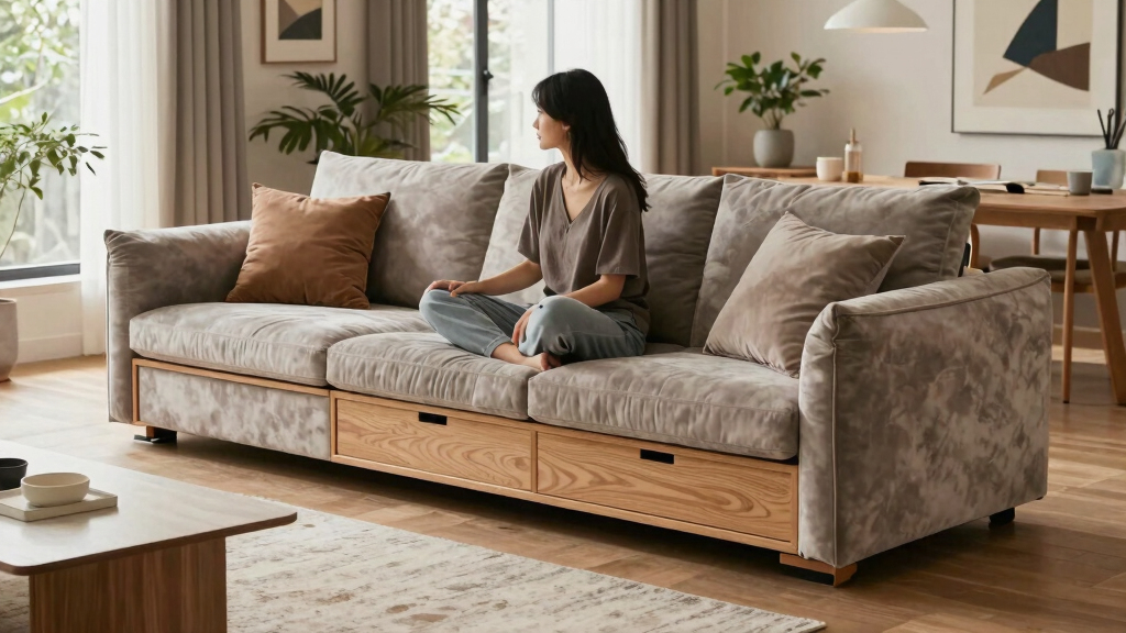 I Finally Found a Chic Small-Space-Friendly Modular Sofa Packed with Storage (It’s Easy to Assemble!)