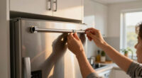 I’m Putting Curtain Rods On My Fridge For Smart, Instant Storage