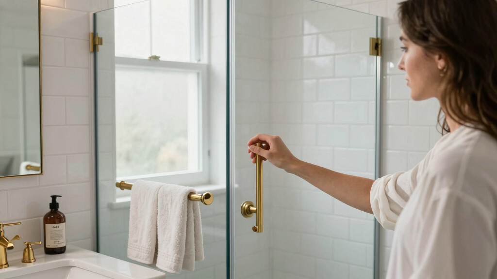 She Turned Her Builder-Grade Bathroom Into A Serene, Parisian Escape